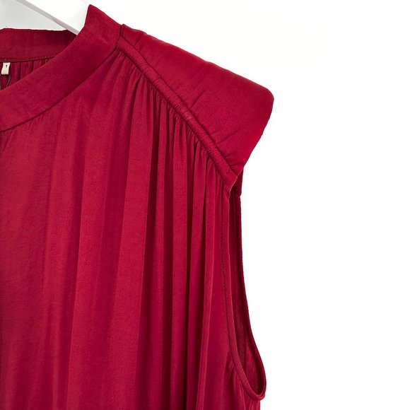 NWT IRO FW12 Joanna Burgundy Sleeveless Tunic / Mini Dress - Picture 3 of 7